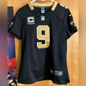 DREW BREES. NEW ORLEANS SAINTS. NIKE ON FIELD JERSEY. WOMEN. SIZE M